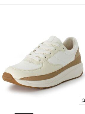 CUSHIONAIRE Women's Score Lace Up Sneaker +Comfort Foam, Size 10M